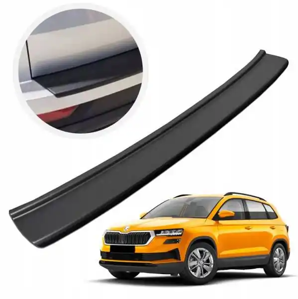 Rabat Nakładka listwa ochronna na tylny zderzak do SKODA KAROQ 2022- | ABS