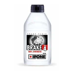 IPONE PŁYN HAMULCOWY BRAKE FLUID DOT 4 500ML 100% SYNTETYK (ZGODNY RÓWNIEŻ Z DOT 3) (12) Wyprzedaż