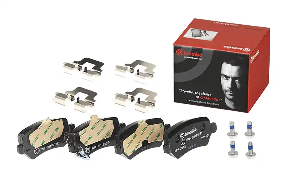 Zwrot pieniędzy BREMBO P 59 038 Klocki hamulcowe