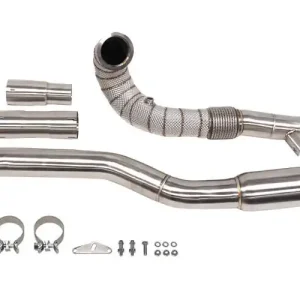 Downpipe AUDI S3 VW GOLF VII R 2.0T + OSŁONA TERMICZNA Bezpieczna płatność