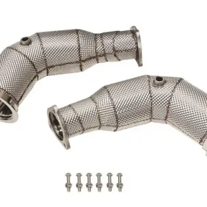 Rabat Downpipe Audi RS4 RS5 B9 2.9T 2018+ Decat Heat Shield
