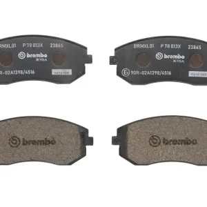 Najlepsza cena BREMBO P 78 013X Klocki hamulcowe