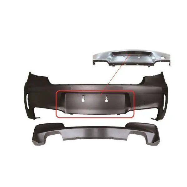 Kup teraz ZDERZAK TYLNY BMW E87 E81 LOOK 1 M