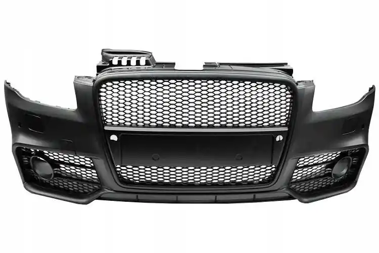 Darmowa dostawa Zderzak przedni przód Audi A4 B7 RS Style Czarny PDC