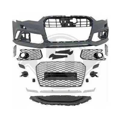 ZDERZAK PRZEDNI AUDI A6 C7 14-18 RS6-OPTIK Darmowa dostawa