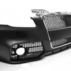 Ekspresowa dostawa Zderzak przedni AUDI A4 04-08 RS STYLE CHROME BLAC