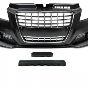 ZDERZAK AUDI A3 08-12 S8 STYLE CHROME BLACK PDC Zamów teraz