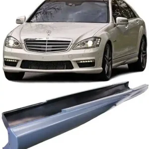 SPOILERY PROGOWE MERCEDES W221 LOOK AMG KRÓTKIE Wysoka jakość