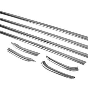 Autentyczny Listwy pod szyby boczne Ford Fiesta 7 2009-2017