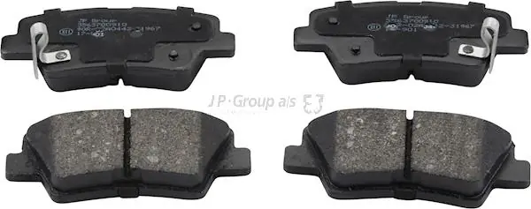 Tylko dziś JP GROUP 3563700910 Klocki hamulcowe
