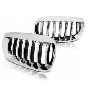 Grill, nerki BMW X3 E83 04-06 atrapa CHROME Oferta limitowana