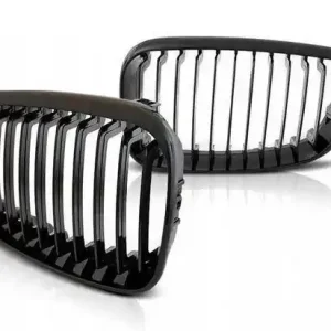 Grill, nerki BMW E87/E81 07-11 atrapa BLACK Połysk Nowość
