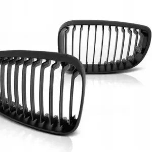 Grill, nerki BMW E87/E81 07-11 atrapa BLACK Matowe Oryginalny