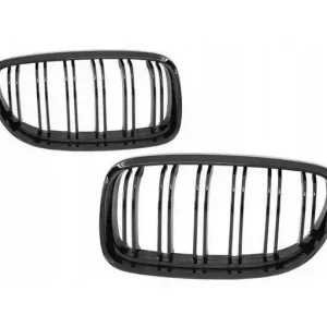 Zwrot pieniędzy Grill Przedni Nerki Bmw E90 08-11 Czarny Połysk