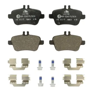 Bezpieczna płatność ATE 13.0470-2786.2 Klocki hamulcowe