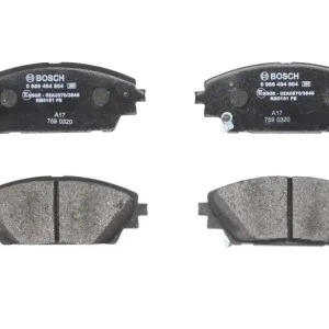 Bezpieczna płatność BOSCH 0 986 494 804 Klocki hamulcowe