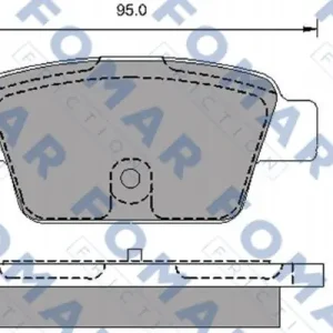 FOMAR FRICTION FO 693981 Klocki hamulcowe Rabat