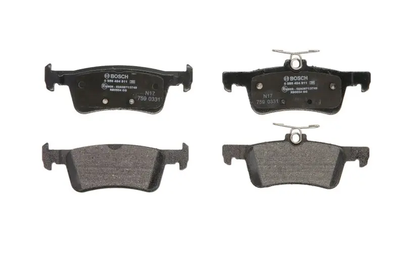 Wyprzedaż BOSCH 0 986 494 811 Klocki hamulcowe