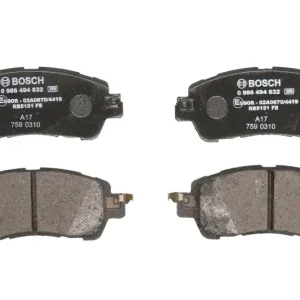 Popularny BOSCH 0 986 494 832 Klocki hamulcowe