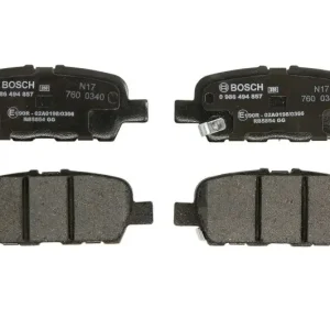 BOSCH 0 986 494 857 Klocki hamulcowe Wyprzedaż