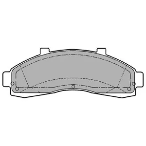 DELPHI LP1625 Klocki hamulcowe Promocja