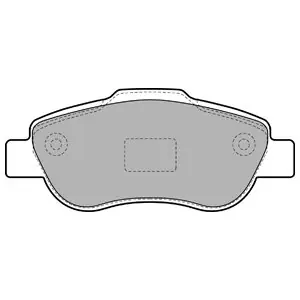 DELPHI LP1929 Klocki hamulcowe Ekspresowa dostawa