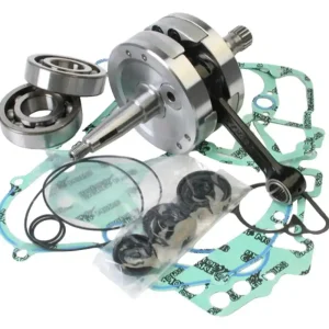 WISECO WAŁ KORBOWY SUZUKI RM 125 '01-'03 (Z ŁOŻYSKAMI I USZCZELNIACZAMI NA WAŁ ORAZ KOMPLETEM USZCZELEK NA DÓŁ SILNIKA) (HR4032) Kup teraz