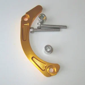 Wysoka jakość PROWADNICA ALUMINIOWA ŁAŃCUCHA SUZUKI LTZ 400 2003-2014 ZŁOTA