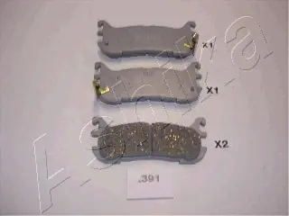 Zamów teraz ASHIKA 51-03-391 Klocki hamulcowe