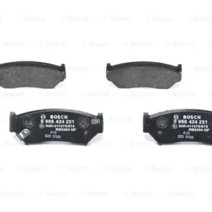 BOSCH 0 986 424 251 Klocki hamulcowe Wysoka jakość