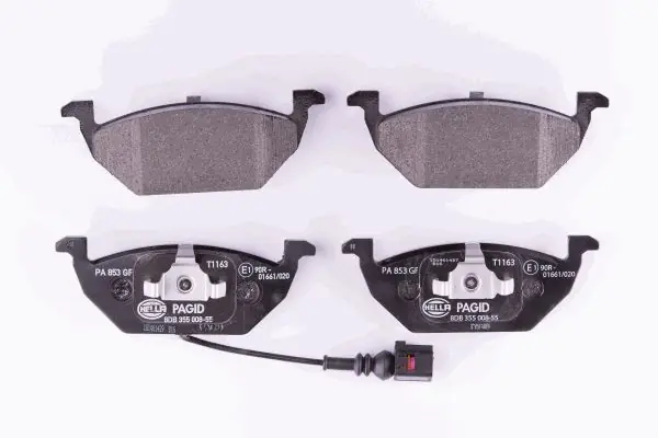 Kup teraz HELLA 8DB 355 008-551 Klocki hamulcowe