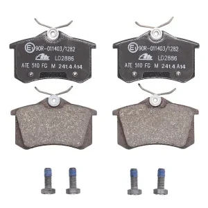 Zwrot pieniędzy ATE 13.0470-2886.2 Klocki hamulcowe