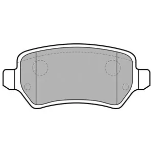 DELPHI LP2209 Klocki hamulcowe Autentyczny