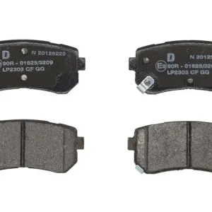 DELPHI LP2303 Klocki hamulcowe Oryginalny