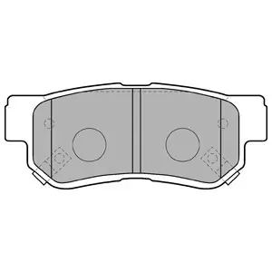 DELPHI LP1539 Klocki hamulcowe Autentyczny