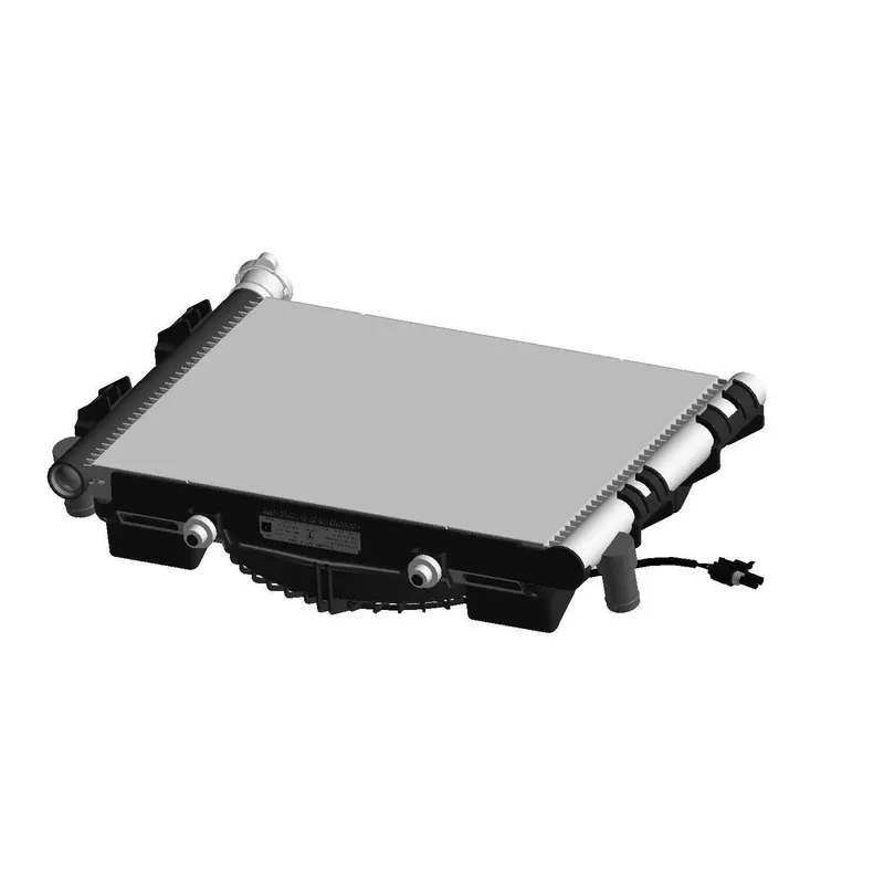 CHŁODNICA ZESTAW KOMPLETNY [W ZESTAWIE CHŁODNICA, KOREK, WENTYLATOR] OEM 1241448 Ostatnia szansa