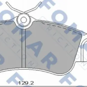 FOMAR FRICTION FO 461981 Klocki hamulcowe Wysoka jakość