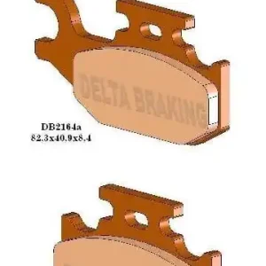 Oryginalny KLOCKI HAMULCOWE DELTA SUZUKI KINQUAD 450 700 750
