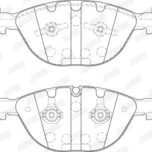 Darmowa dostawa JURID 573150J Klocki hamulcowe