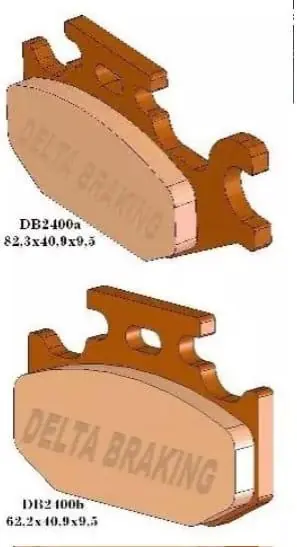 KLOCKI HAMULCOWE DB TYŁ CAN-AM OUTLANDER RENEGADE Tylko dziś