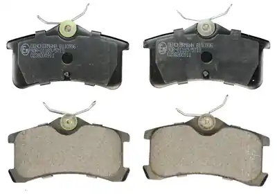 Autentyczny DENCKERMANN B110936 Klocki hamulcowe