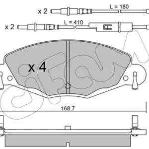CIFAM 822-332-0 Klocki hamulcowe Najlepsza cena