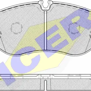 ICER 142191 Klocki hamulcowe Zwrot pieniędzy