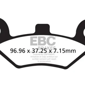 Tylko dziś KLOCKI HAMULCOWE SPIEKANE CF MOTO 500 CFORCE 400 800