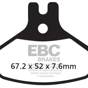 Tylko dziś KLOCKI HAMULCOWE PRZEDNIE CAN-AM COMMANDER E DS 450 EFI 2008-2015