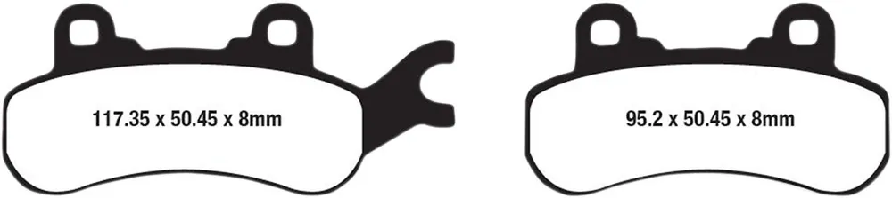 Autentyczny KLOCKI HAMULCOWE SPIEKANE CAN AM COMMANDER DEFENDER 1000 R HD10