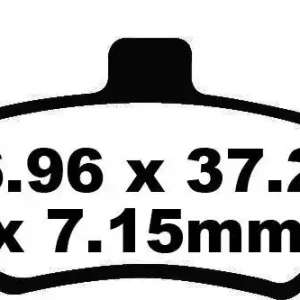 Szybka dostawa KLOCKI HAMULCOWE KARBONOWE CF MOTO CF 500 CFORCE 400