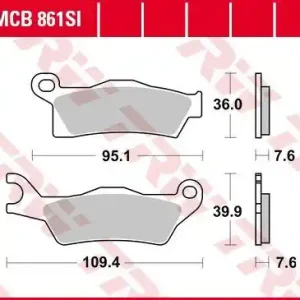 Niska cena KLOCKI HAMULCOWE TYŁ DO CAN-AM DS 650 2X4 2007