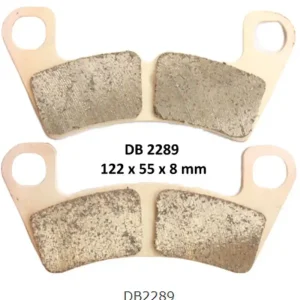 Rabat DELTA BRAKING KLOCKI HAMULCOWE KH740 PRZÓD ARCTIC CATWILDCAT 1000