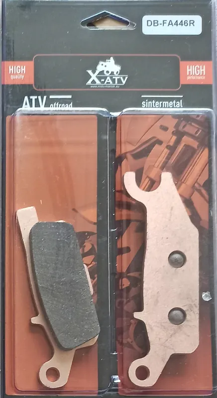 Kup teraz KLOCKI HAMULCOWE YAMAHA GRIZZLY 550 700 TYŁ PRAWA STRONA FA446R DB2158 3B4-W0046-10-00